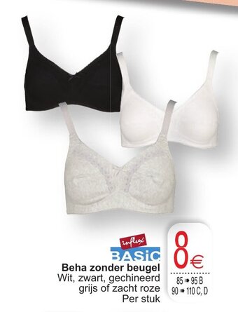 Influx Basic Beha zonder beugel