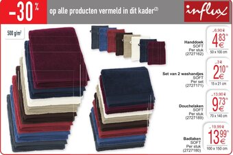 Cora Influx Handdoek aanbieding