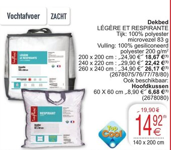 Cora Influx Dekbed aanbieding
