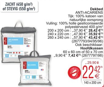 Cora Influx Dekbed aanbieding