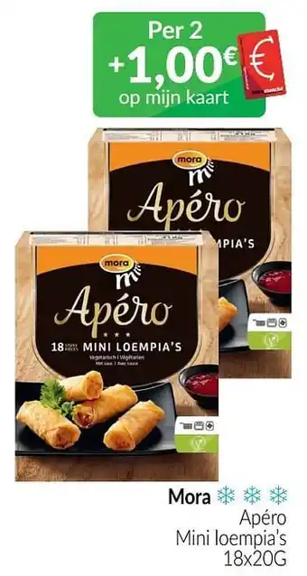 Mora apéro mini loempia’s