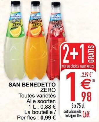 Cora San benedetto zero aanbieding
