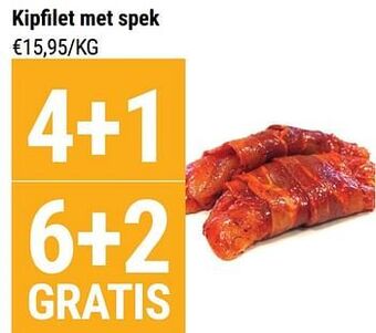 Budgetslager Kipfilet met spek aanbieding