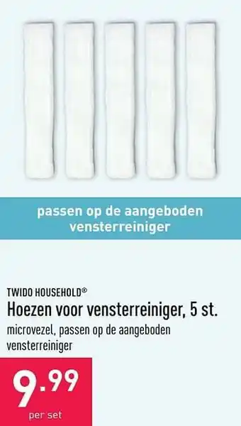 ALDI Hoezen voor vensterreiniger aanbieding