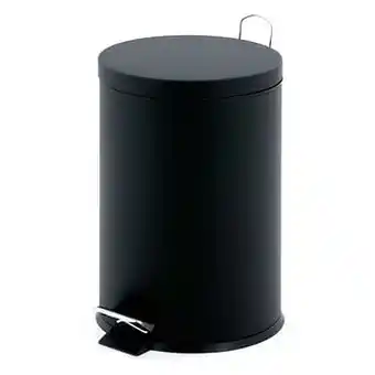 Leen Bakker V-part pedaalemmer Classic - zwart - 12l - Leen Bakker aanbieding