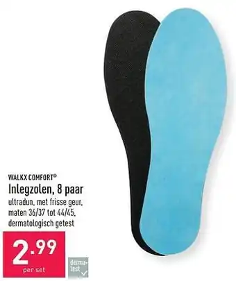 ALDI Inlegzolen aanbieding