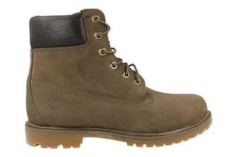 Berca Shoes Timberland Bottine Dames Premium 6 Inch - Kaki aanbieding