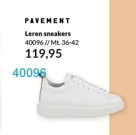 Bon Ap Leren sneakers aanbieding