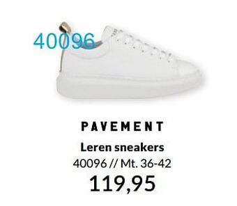 Bon Ap Leren sneakers aanbieding