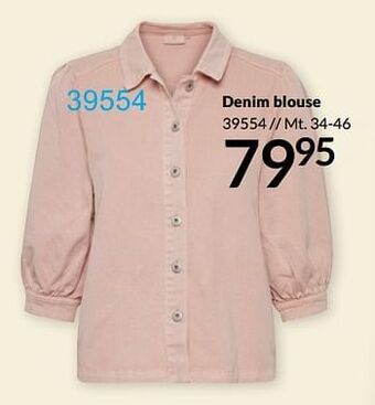Bon Ap Denim blouse aanbieding