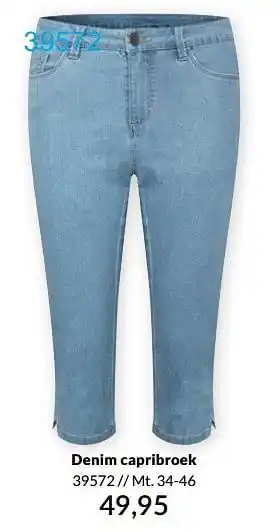 Bon Ap Denim capribroek aanbieding