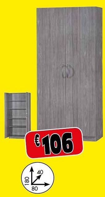 Budget Meubelen Kleerkast aanbieding