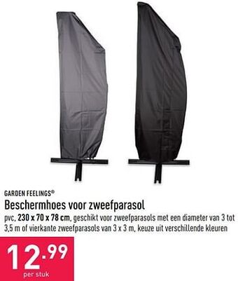 ALDI Beschermhoes voor zweefparasol aanbieding