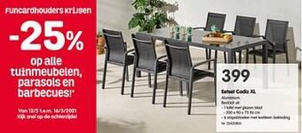 Fun Eetset cadiz xl aanbieding