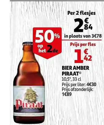 Bier Amber Piraat