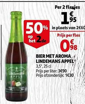 Bier Met Aroma Lindemans Appel