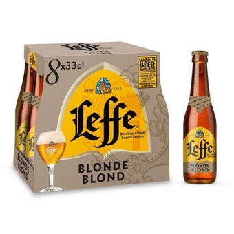 Prik en Tik Leffe Blond 8 x 33cl aanbieding
