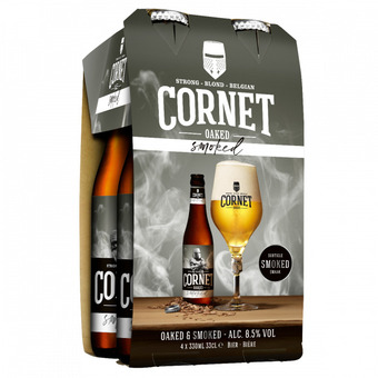 Prik en Tik Cornet Smoked clip 4 x 33cl aanbieding
