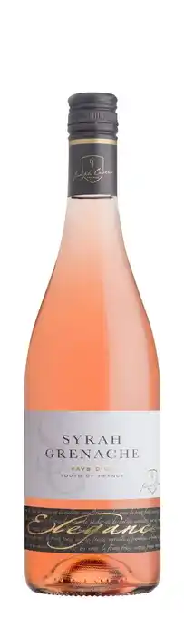 Prik en Tik Elégance Syrah Rosé fles 75cl aanbieding