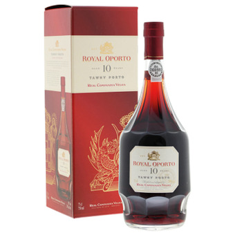 Prik en Tik Royal Oporto 10Y Tawny (etui) fles 75cl aanbieding