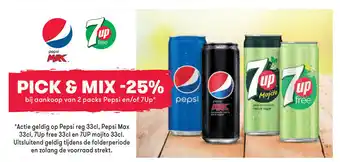 Prik en Tik Pepsi & Seven Up aanbieding