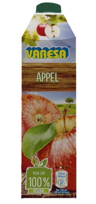 Prik en Tik Varesa Appel brik 1l aanbieding