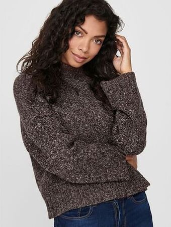 Berca Shoes Only Trui Tata Trui - Bruin aanbieding