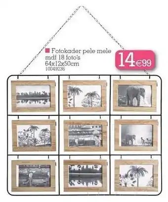 Fotokader pele mele mdf 18 foto`s