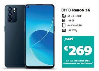 Base Oppo reno6 5g aanbieding