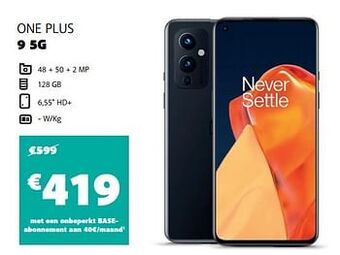 Base One plus 9 5g aanbieding