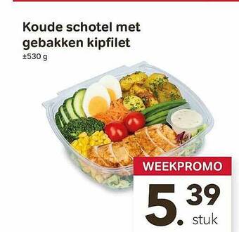 Bon Ap Koude Schotel Met Gebakken Kipfilet aanbieding