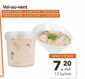 Bon Ap Vol-au-vent aanbieding