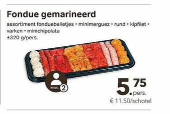 Bon Ap Fondue Gemarineerd aanbieding