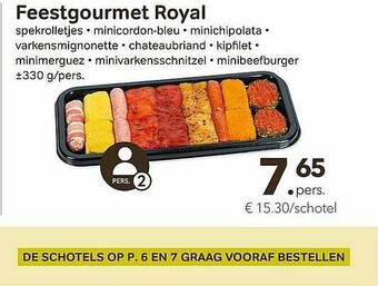 Bon Ap Feestgourmet Royal aanbieding