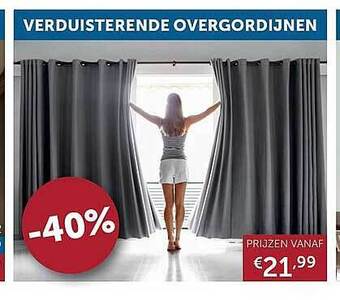 Zelfbouwmarkt Verduisterende Overgordijnen aanbieding