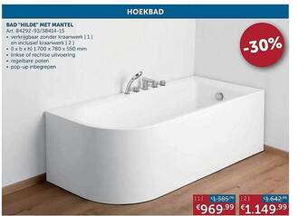 Zelfbouwmarkt Bad Hilde Met Mantel aanbieding
