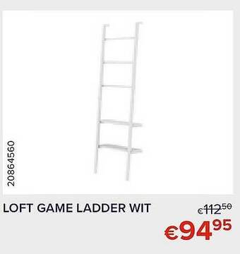 Loft Game Ladder Wit