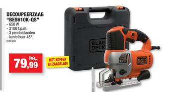 Hubo Decoupeerzaag aanbieding