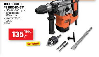 Hubo Boorhamer aanbieding