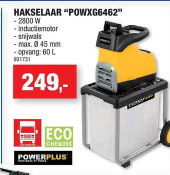 Hubo Hakselaar aanbieding