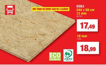 Hubo Osb3 aanbieding