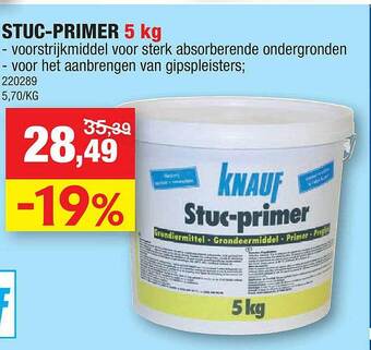 Hubo Stuc Primer aanbieding