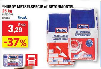 Hubo Metselspecie Of Betonmortel aanbieding