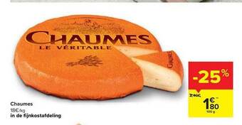 Carrefour Chaumes aanbieding