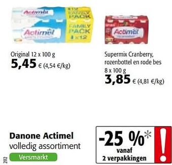 Danone actimel volledig assortiment