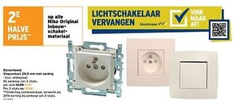 GAMMA Stopcontact met aarding aanbieding