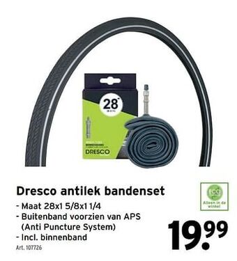 GAMMA Dresco antilek bandenset aanbieding