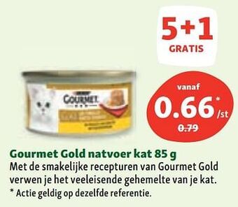 Maxi Zoo Gourmet gold natvoer kat aanbieding