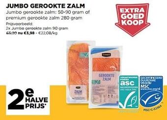 Jumbo Jumbo gerookte zalm aanbieding