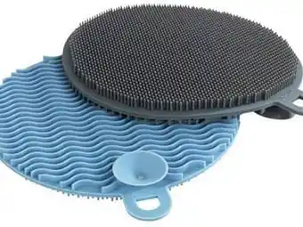 Multi bazar Wenko Silicone Spons Rond Soft, 2 Stuks aanbieding